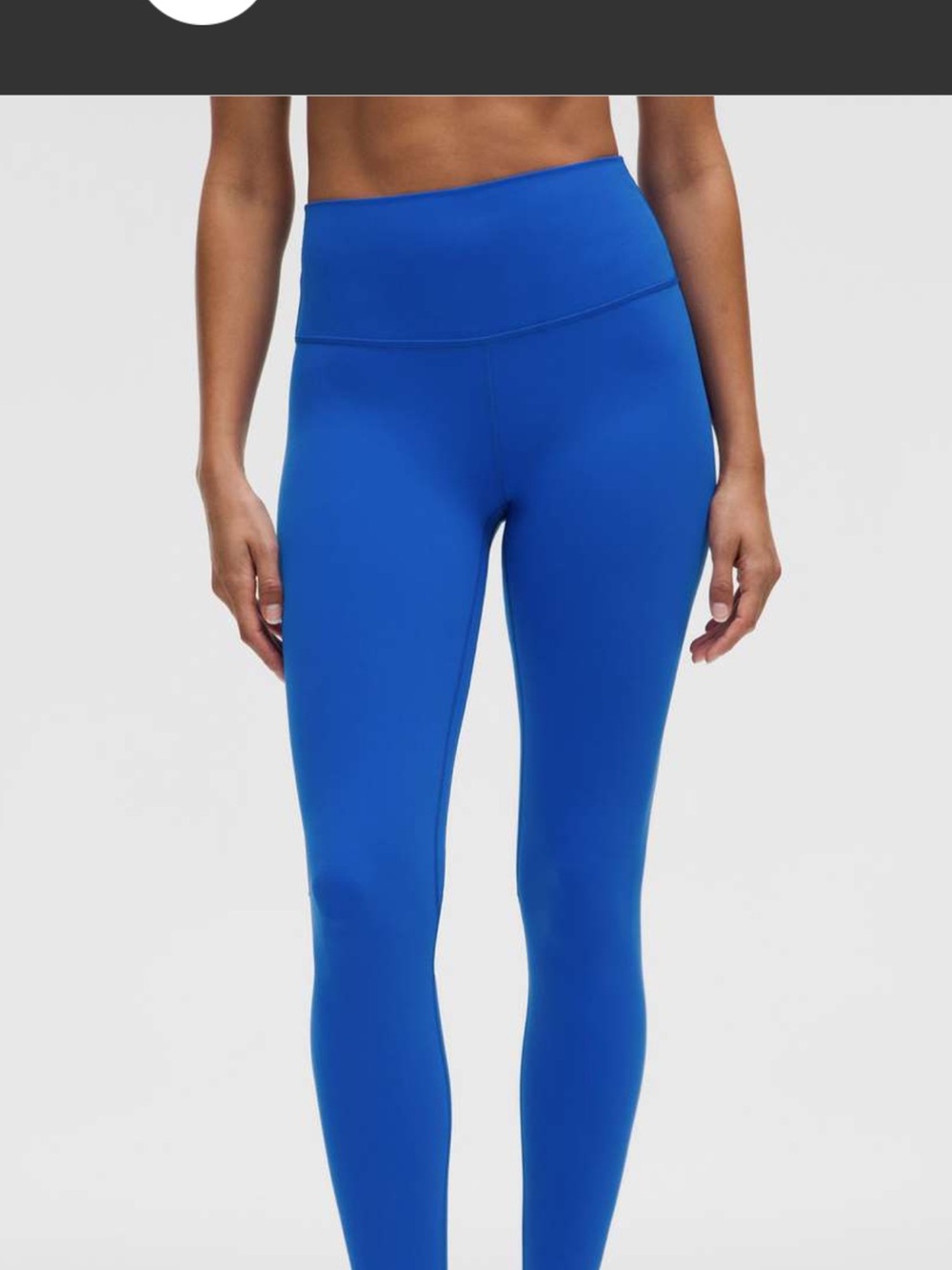 NWT Lululemon align high rise 28” cerulean blue